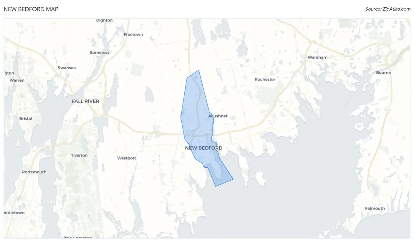 New Bedford Map