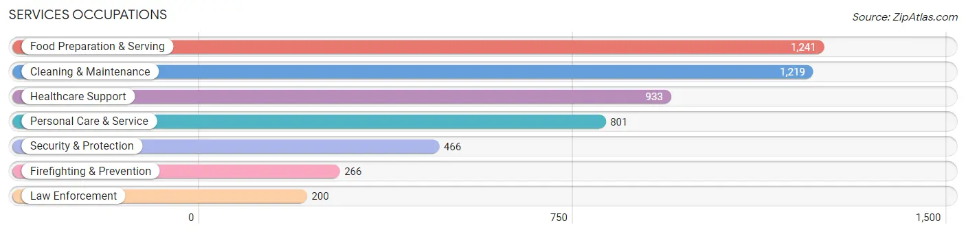 Services Occupations in Salem