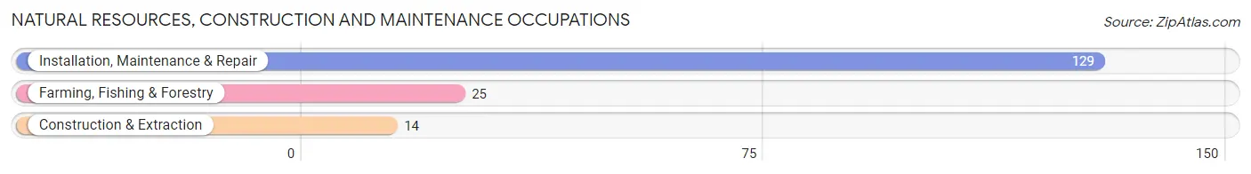 Natural Resources, Construction and Maintenance Occupations in Turners Falls