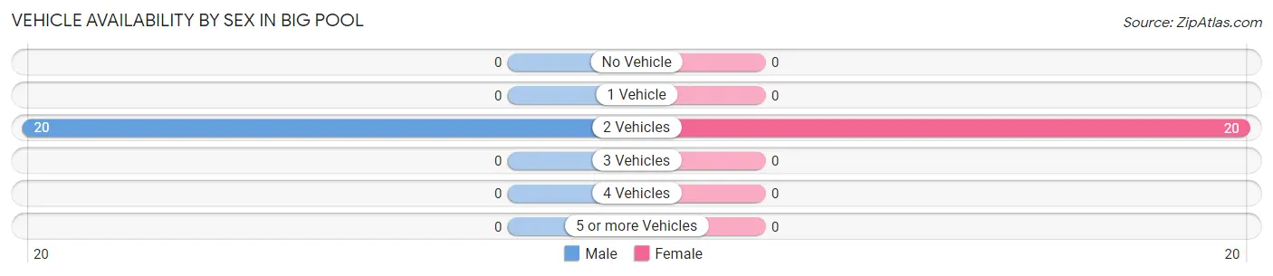 Vehicle Availability by Sex in Big Pool