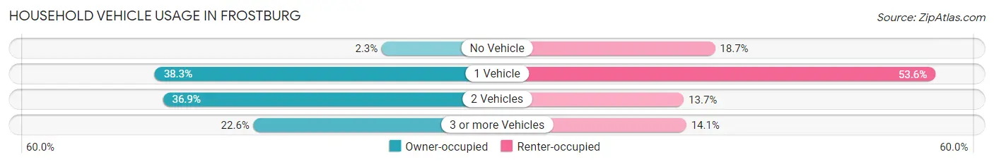 Household Vehicle Usage in Frostburg