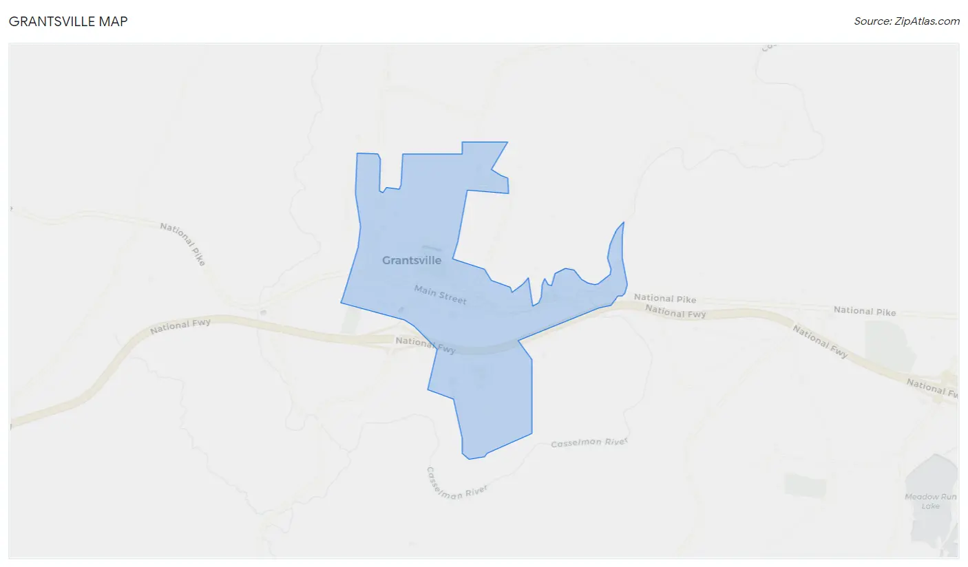 Grantsville Map