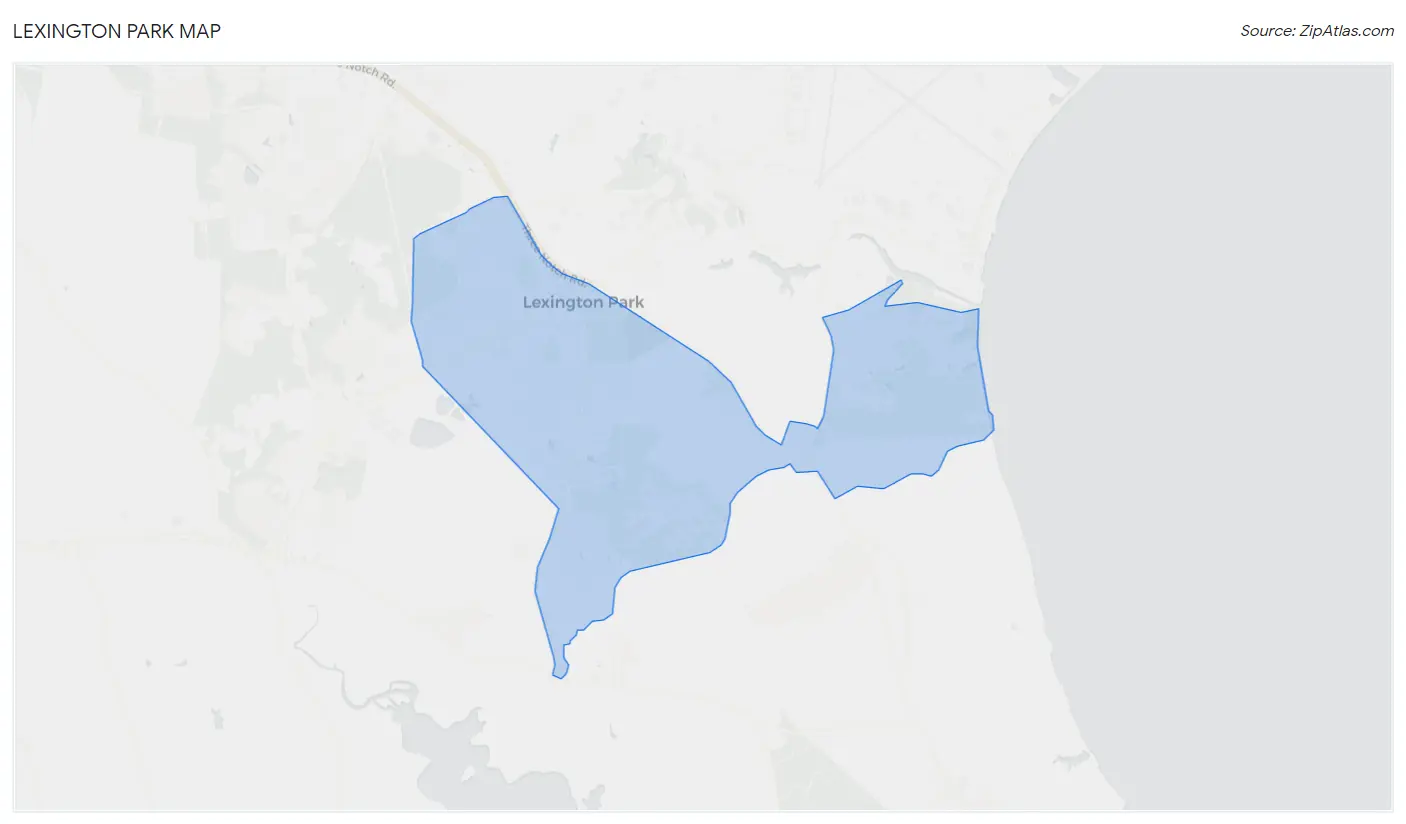 Lexington Park Map