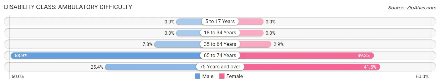 Disability in Princess Anne: <span>Ambulatory Difficulty</span>