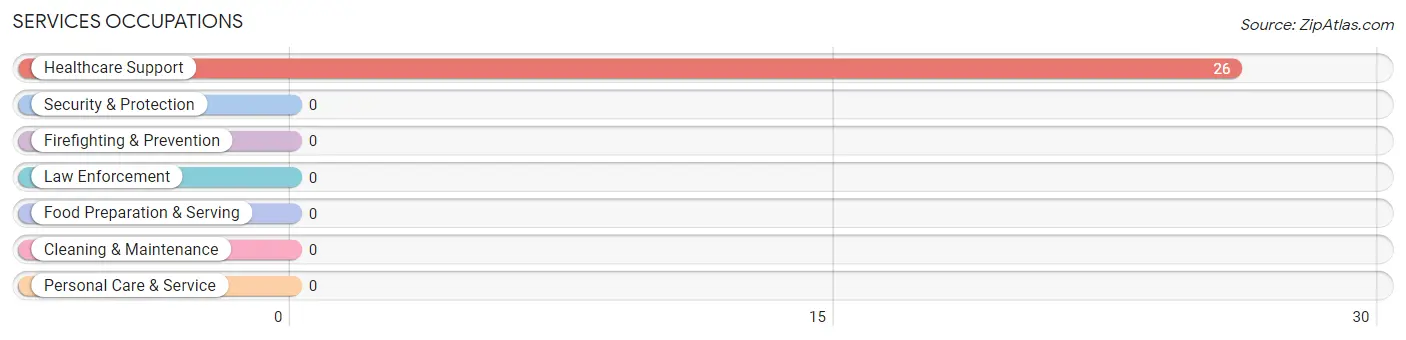 Services Occupations in Greene