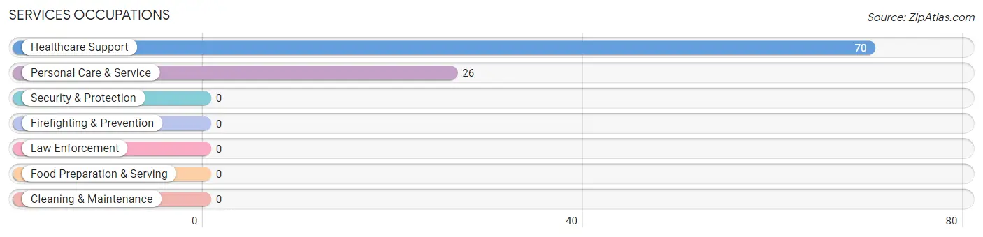 Services Occupations in Little Falls