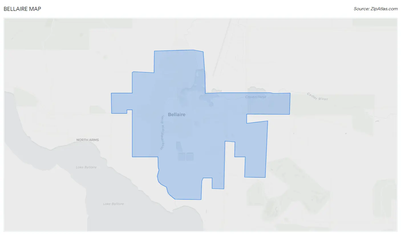 Bellaire Map