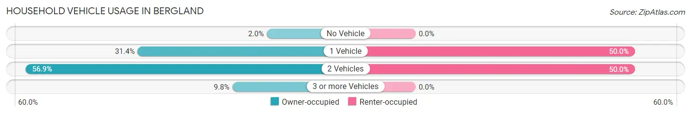 Household Vehicle Usage in Bergland
