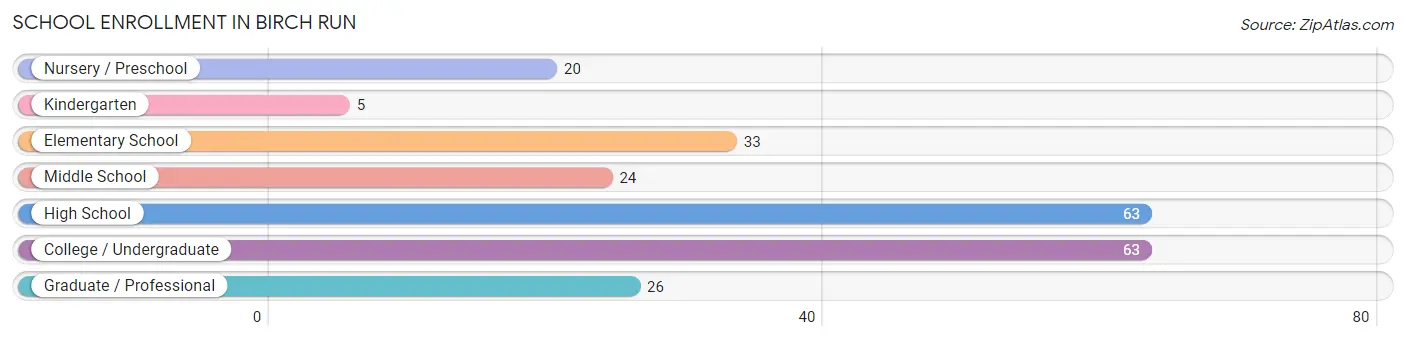 School Enrollment in Birch Run