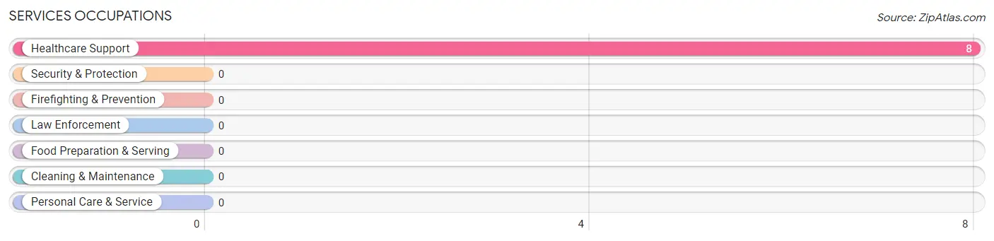 Services Occupations in Breedsville