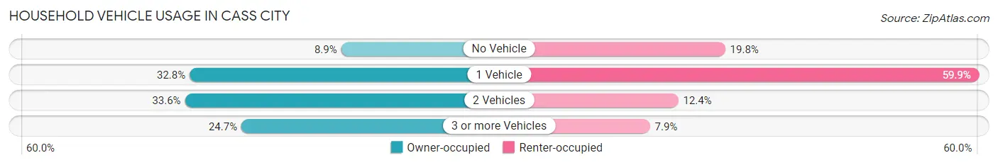 Household Vehicle Usage in Cass City