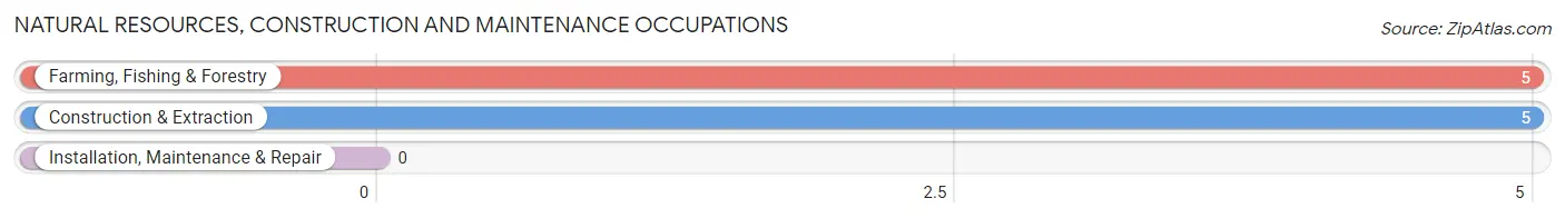 Natural Resources, Construction and Maintenance Occupations in Crystal