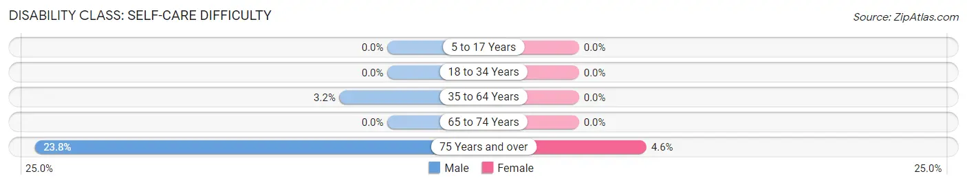 Disability in De Tour Village: <span>Self-Care Difficulty</span>