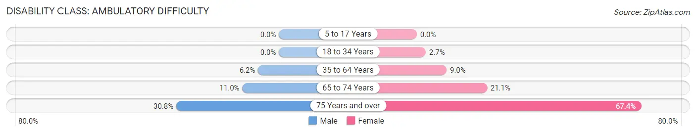 Disability in Fowlerville: <span>Ambulatory Difficulty</span>