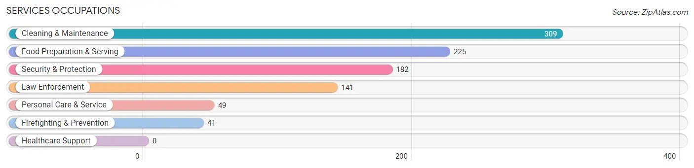 Services Occupations in Ionia