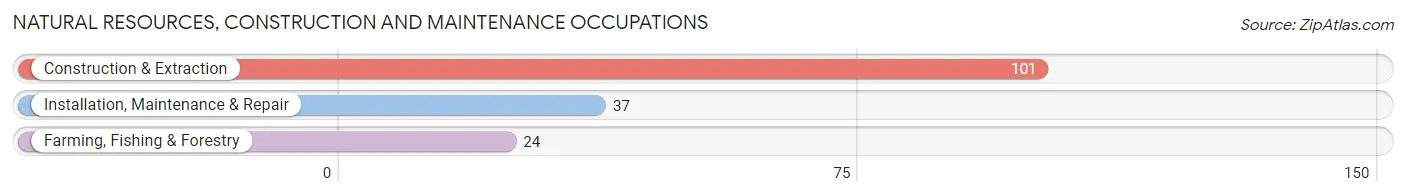 Natural Resources, Construction and Maintenance Occupations in Ithaca