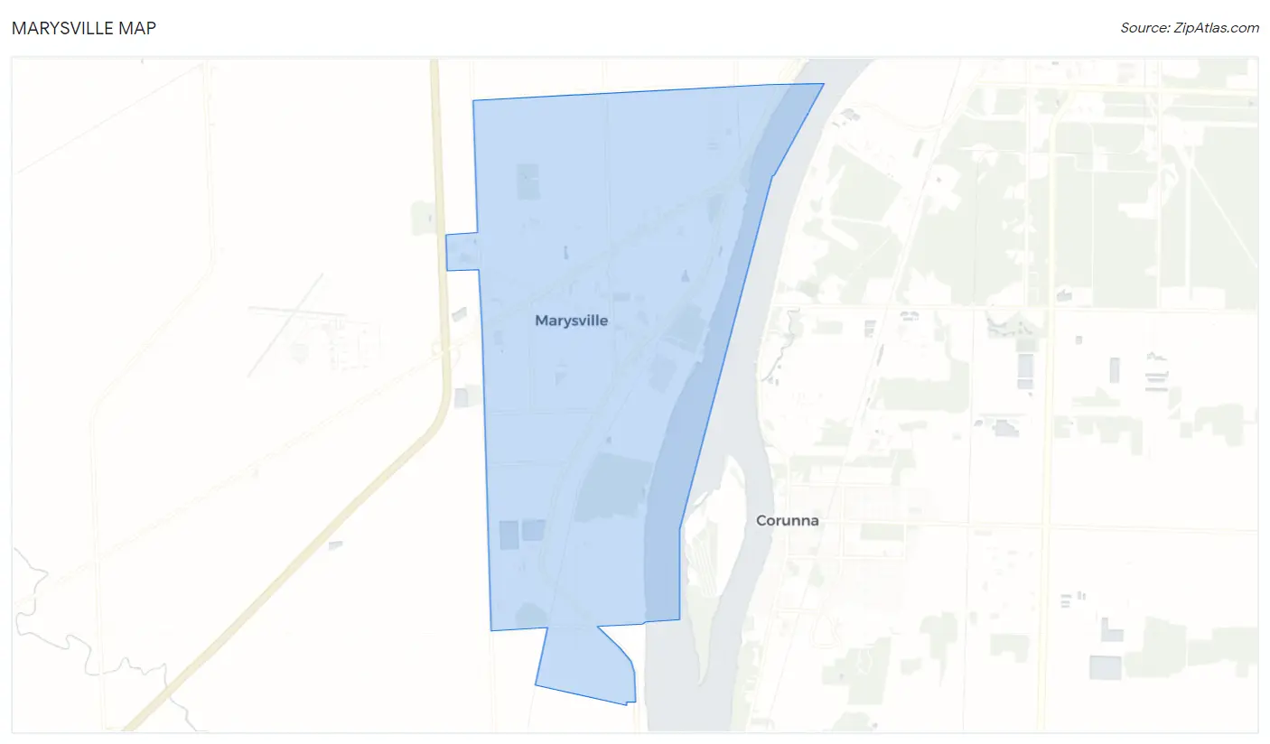 Marysville Map