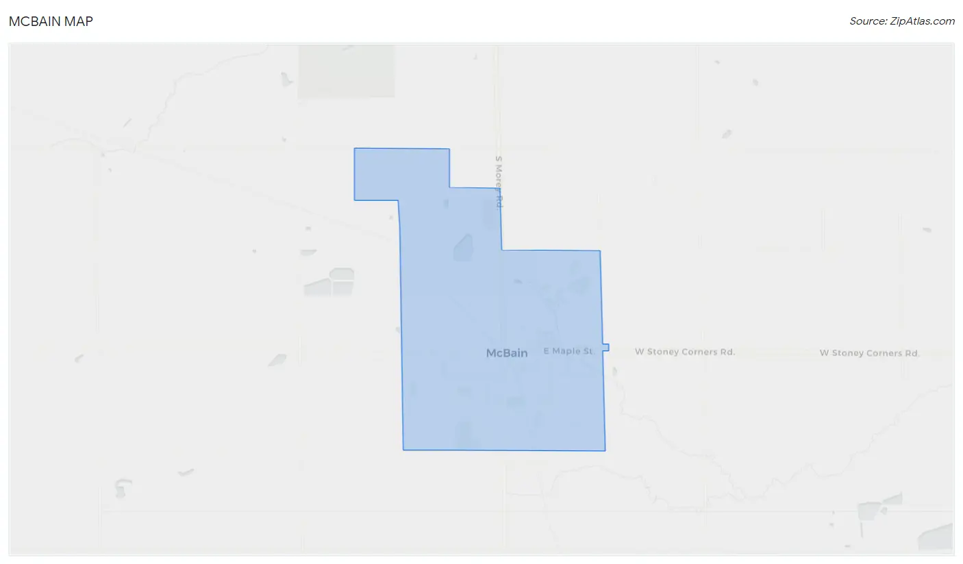 McBain Map