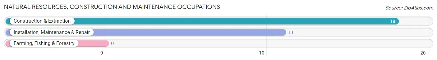 Natural Resources, Construction and Maintenance Occupations in Middletown