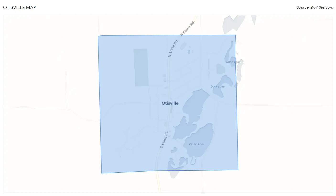 Otisville Map