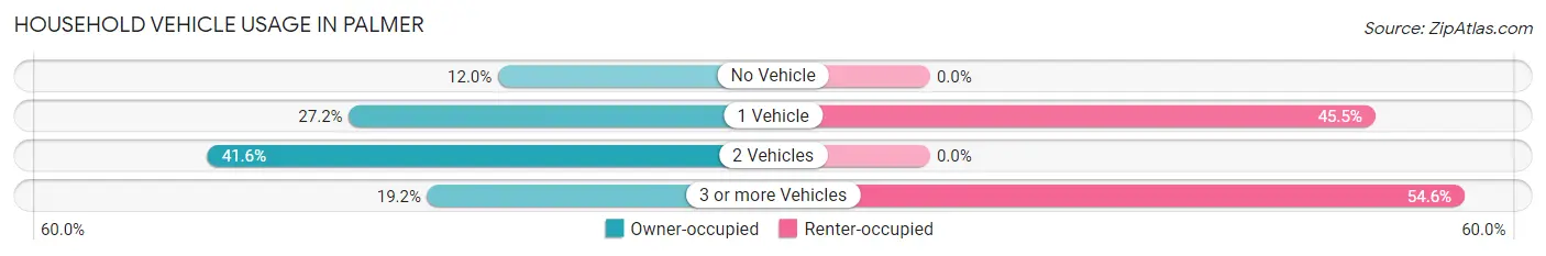 Household Vehicle Usage in Palmer