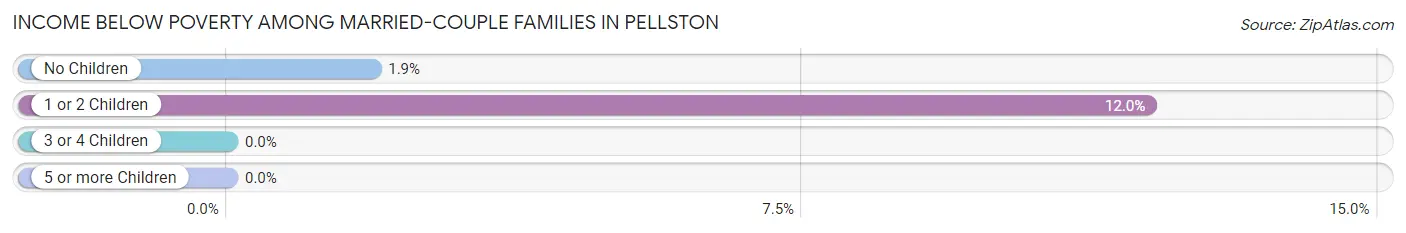 Income Below Poverty Among Married-Couple Families in Pellston