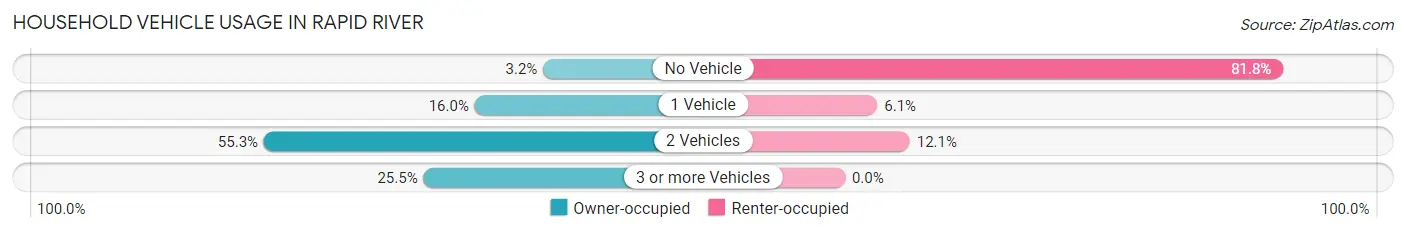 Household Vehicle Usage in Rapid River