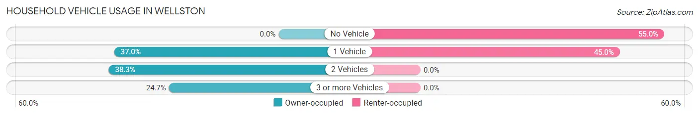 Household Vehicle Usage in Wellston