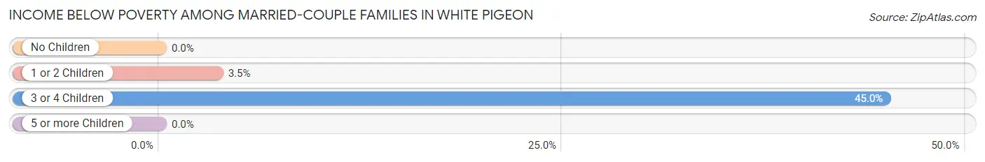 Income Below Poverty Among Married-Couple Families in White Pigeon