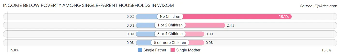 Income Below Poverty Among Single-Parent Households in Wixom