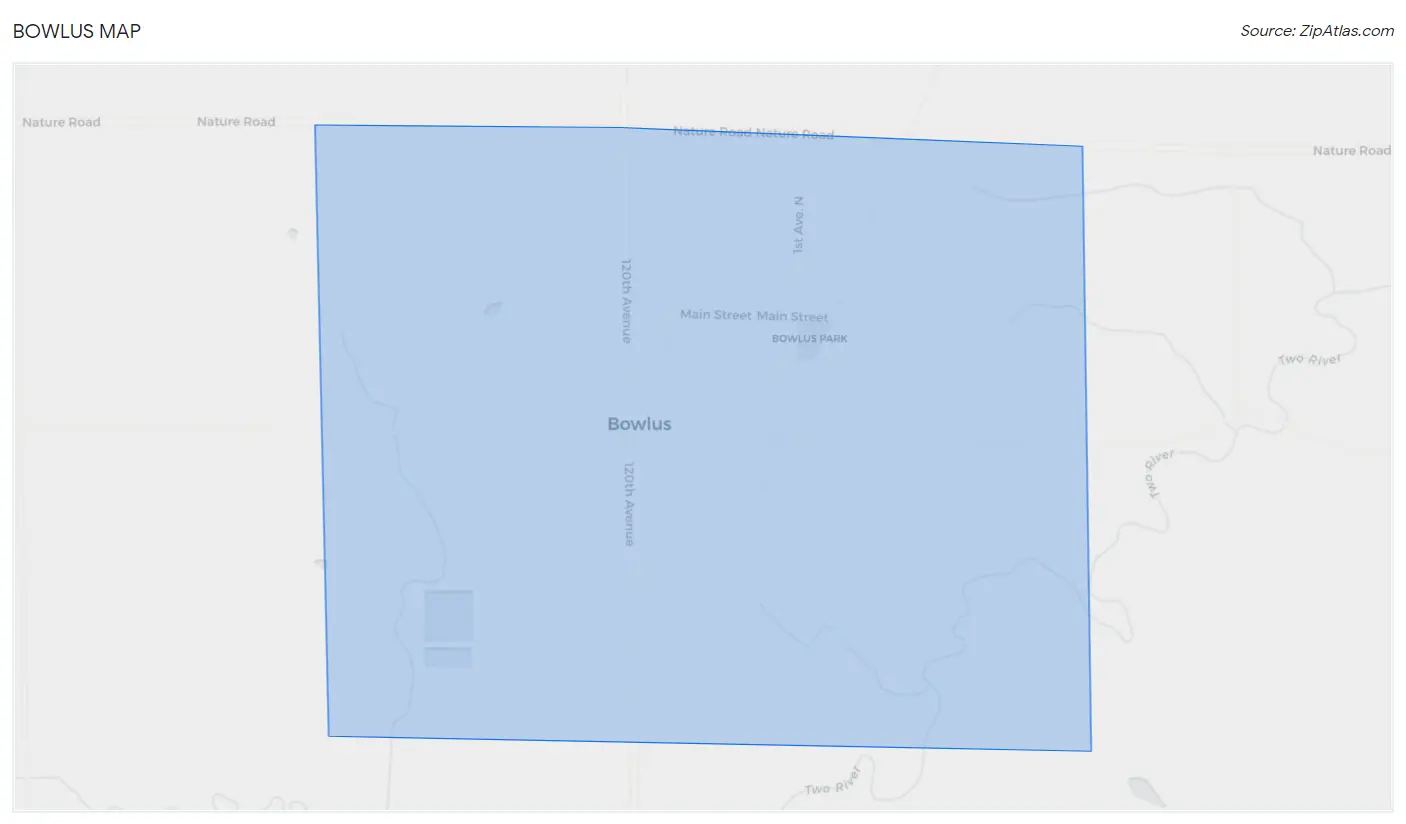 Bowlus Map