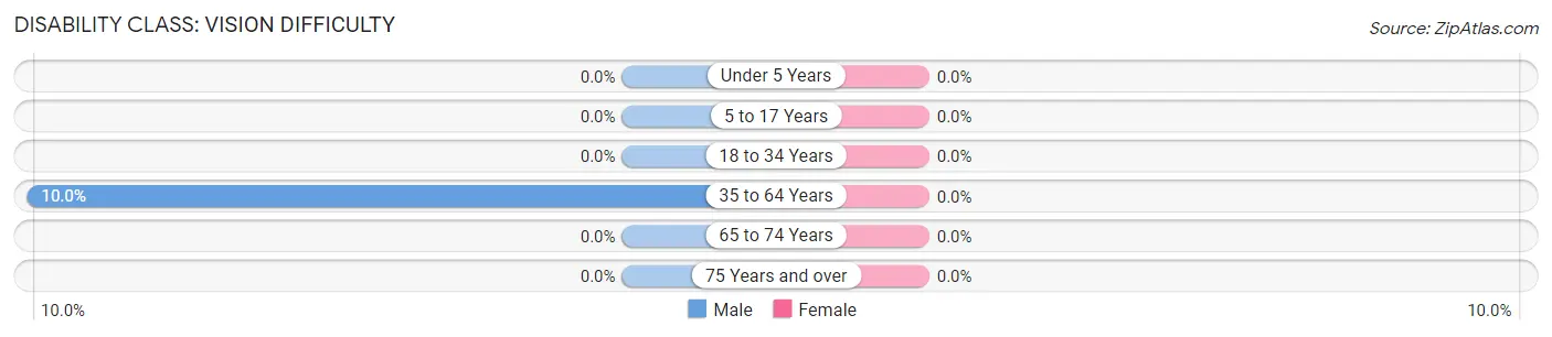 Disability in Brandon: <span>Vision Difficulty</span>