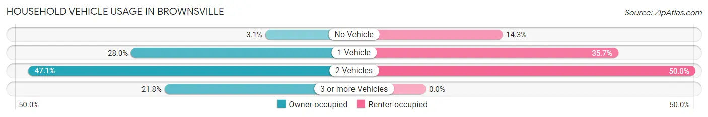 Household Vehicle Usage in Brownsville