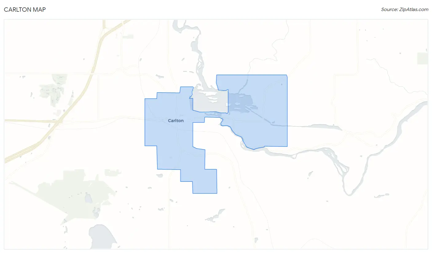 Carlton Map