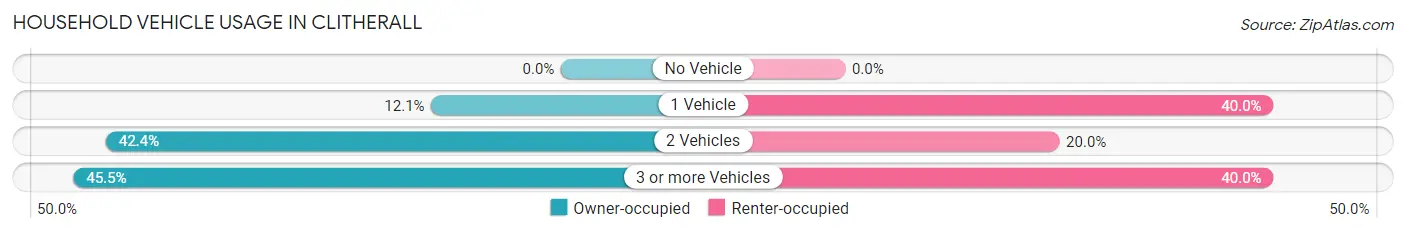 Household Vehicle Usage in Clitherall