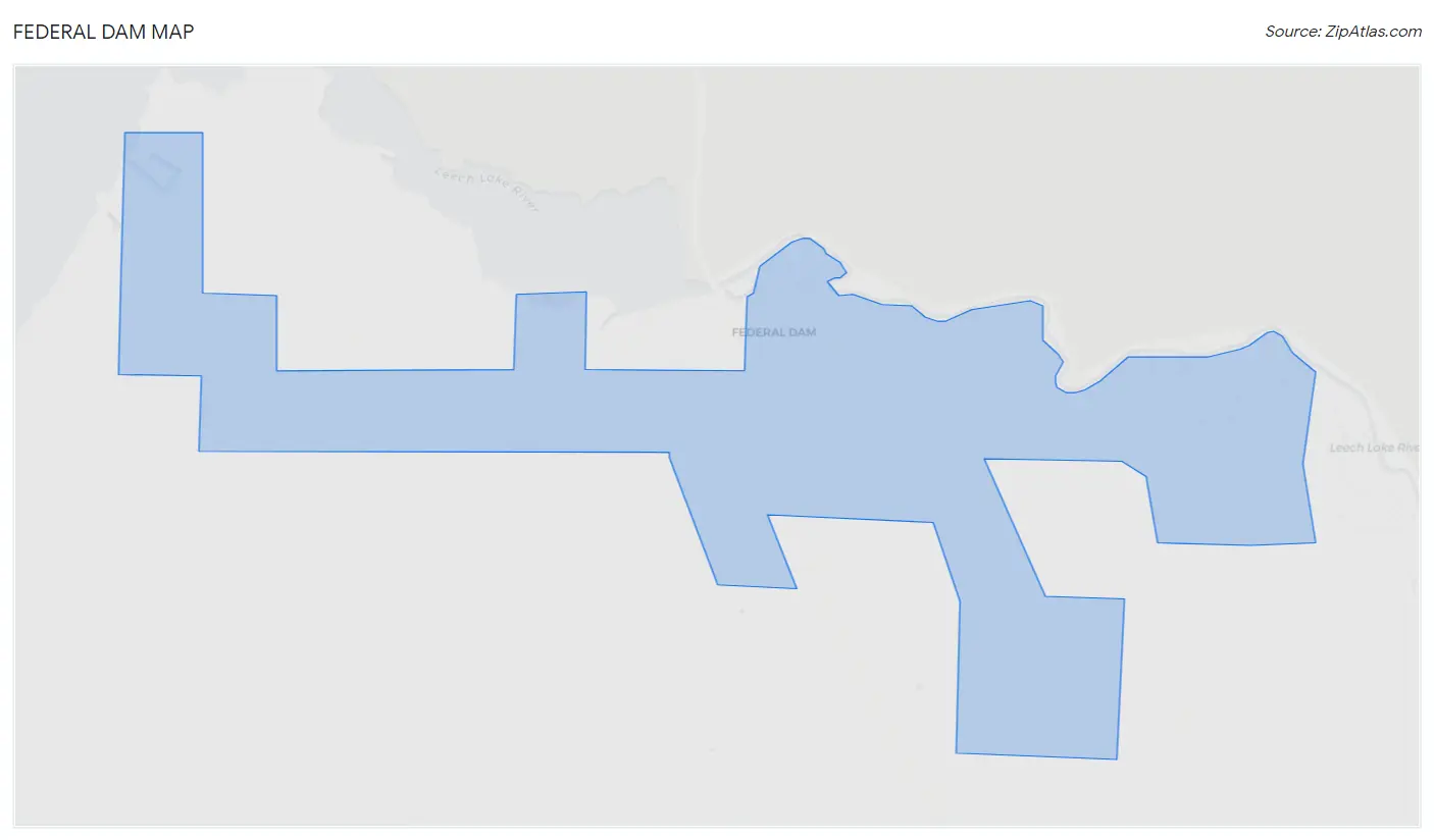 Federal Dam Map