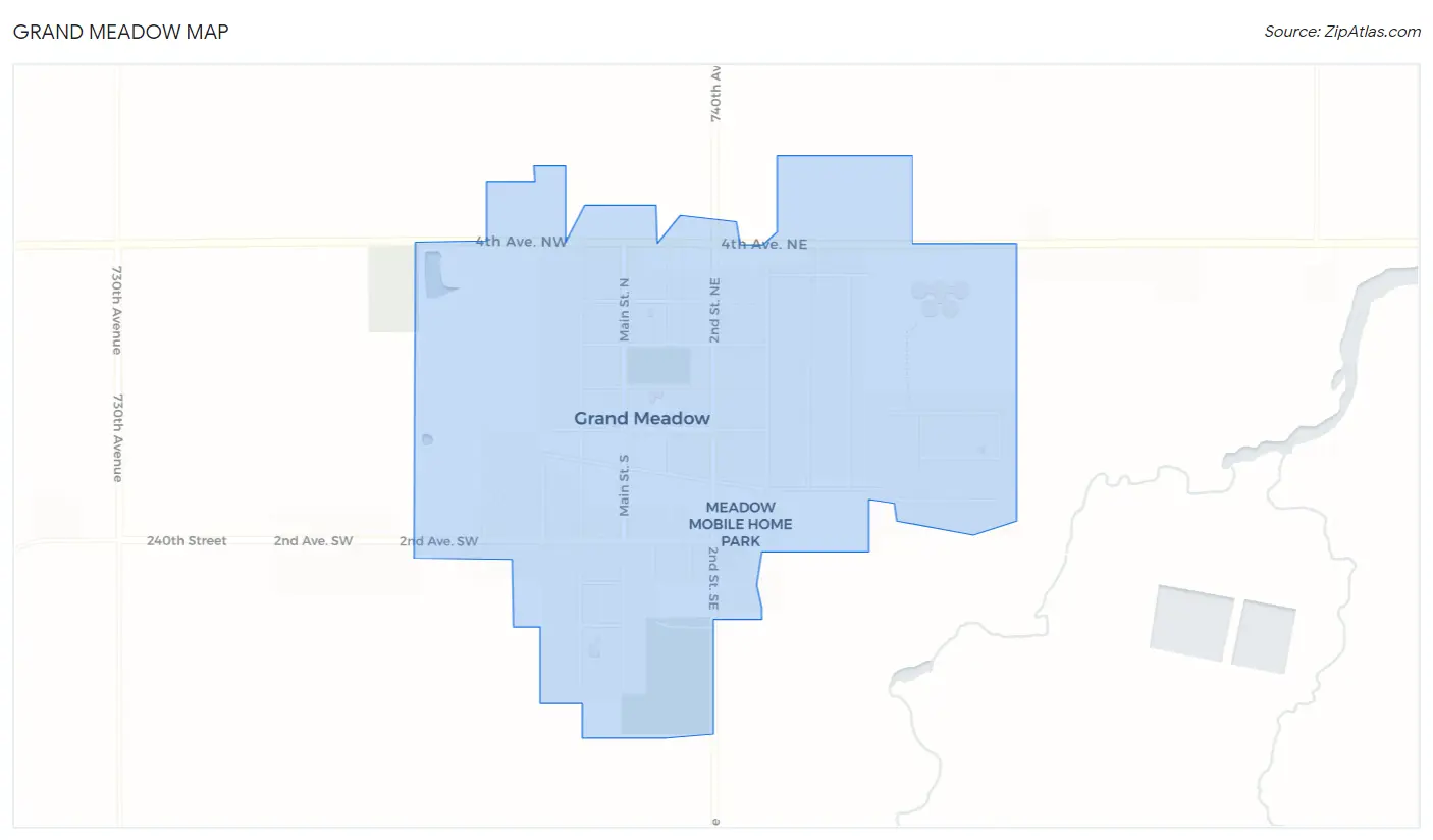 Grand Meadow Map