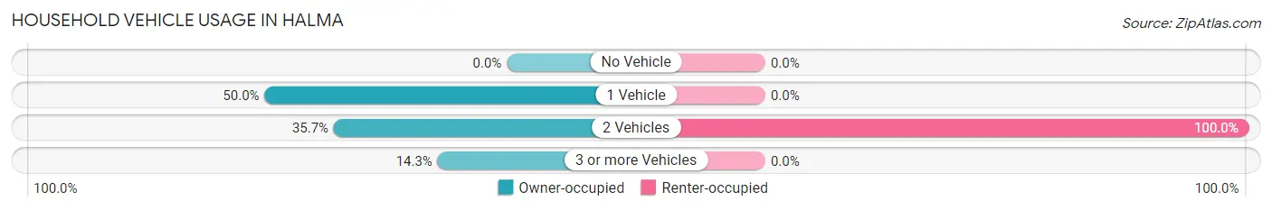 Household Vehicle Usage in Halma