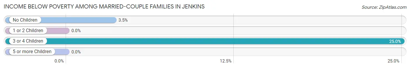 Income Below Poverty Among Married-Couple Families in Jenkins