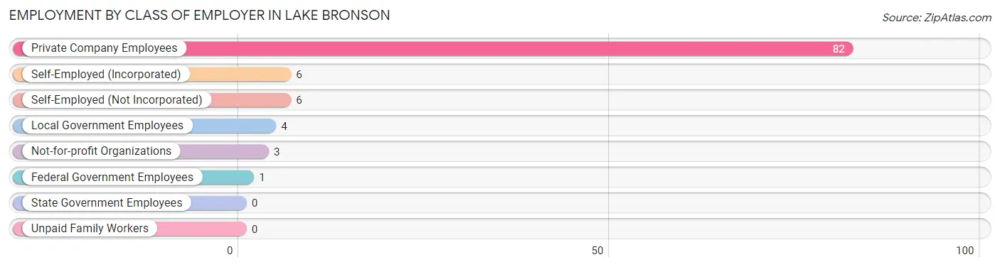 Employment by Class of Employer in Lake Bronson