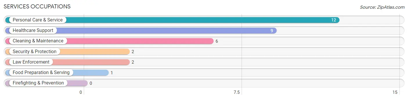 Services Occupations in Newfolden