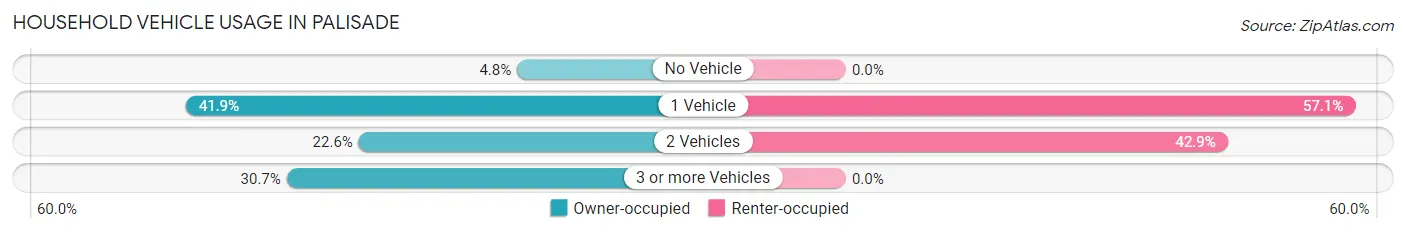 Household Vehicle Usage in Palisade