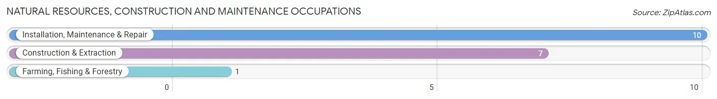 Natural Resources, Construction and Maintenance Occupations in Porter