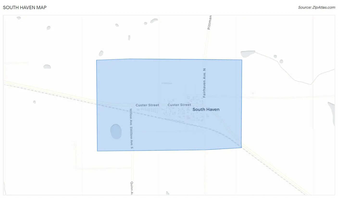 South Haven Map