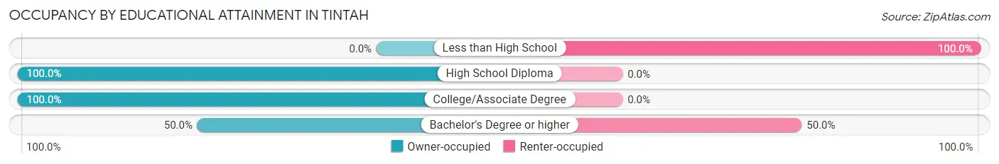 Occupancy by Educational Attainment in Tintah