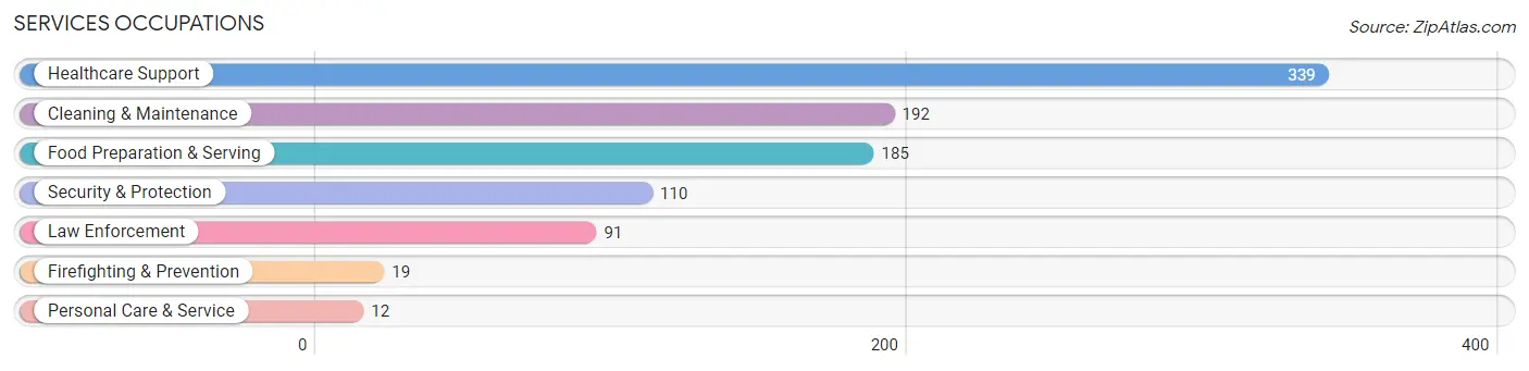 Services Occupations in Waseca