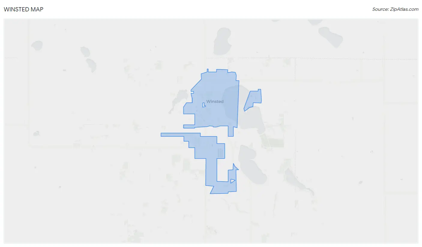 Winsted Map