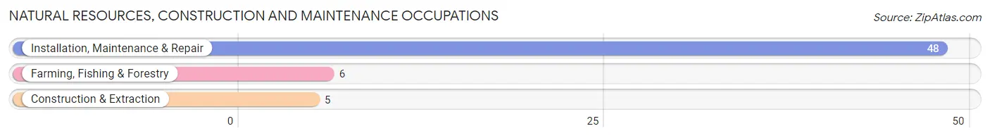 Natural Resources, Construction and Maintenance Occupations in Winthrop