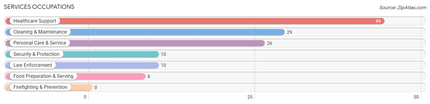 Services Occupations in Adrian