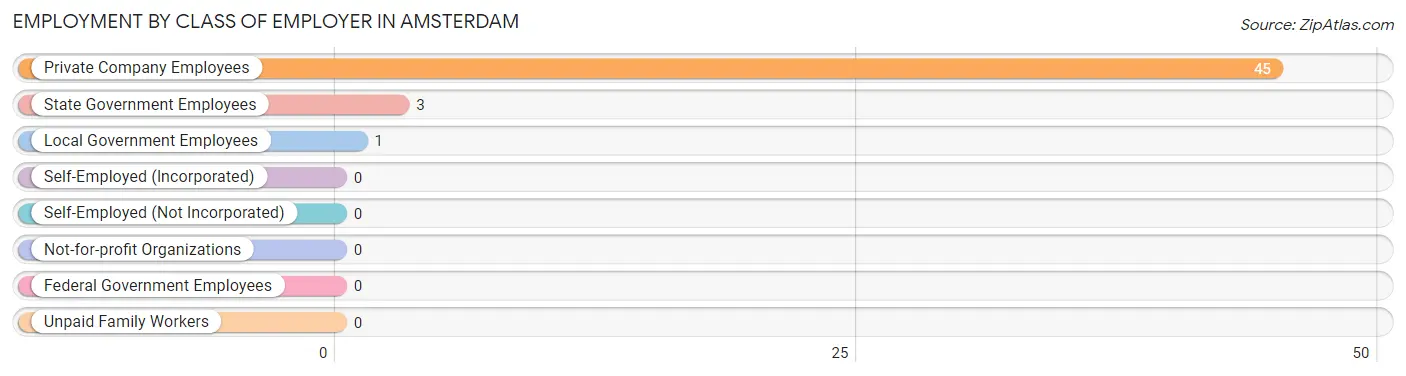 Employment by Class of Employer in Amsterdam